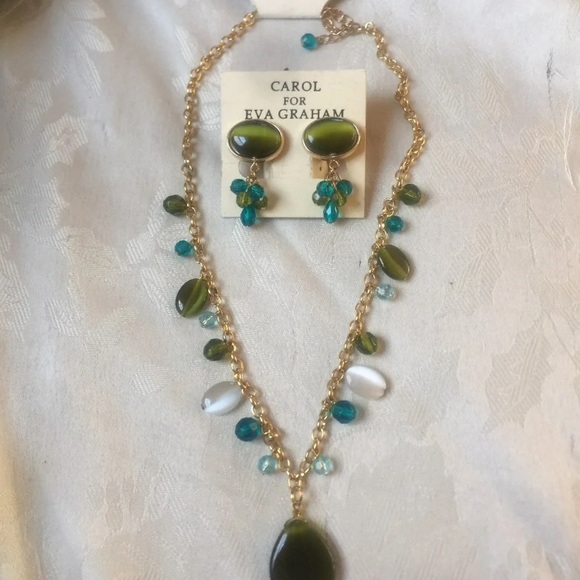 Carol For Eva Graham Necklace Set New! - Picture 7 of 8